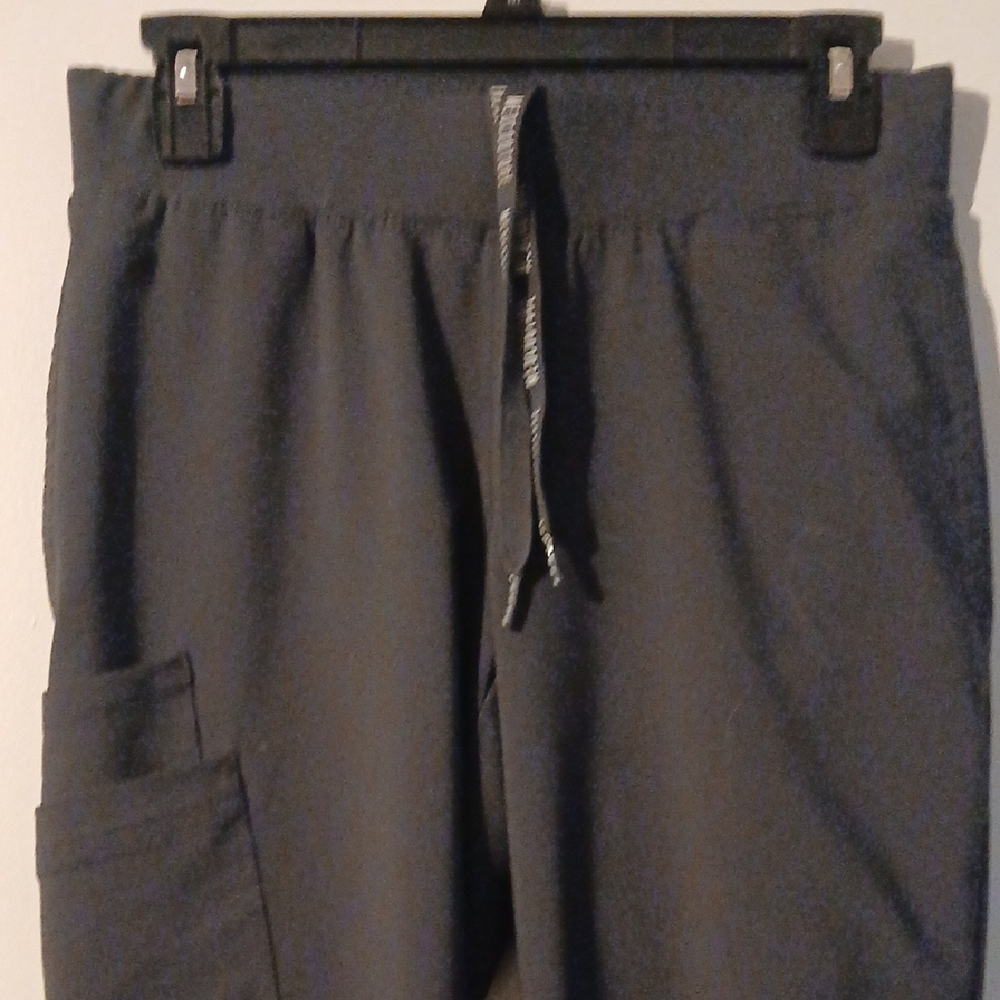 Med Couture Womens Charcoal Scrub Pants